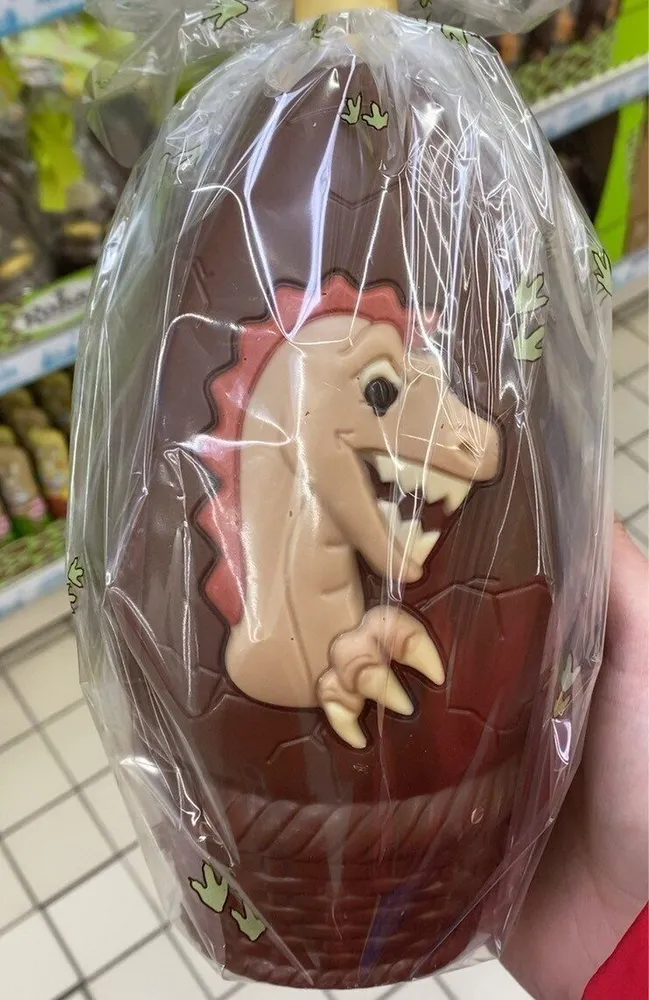 Moulage chocolat au lait dinosaure