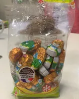 Moulages de chocolat au lait