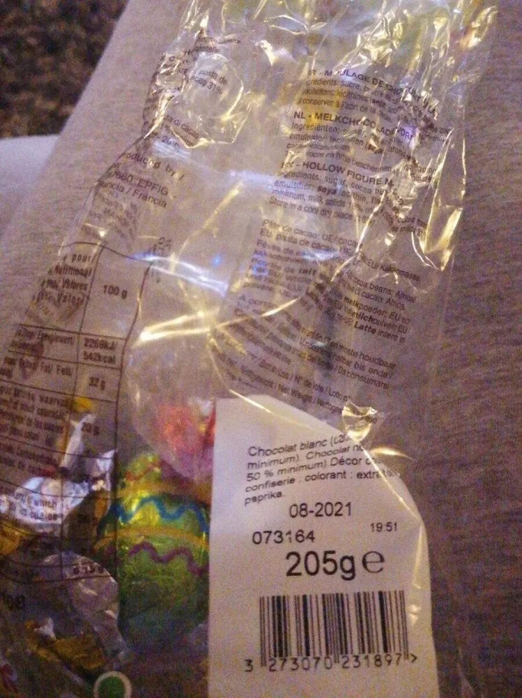 Chocolat de pâques