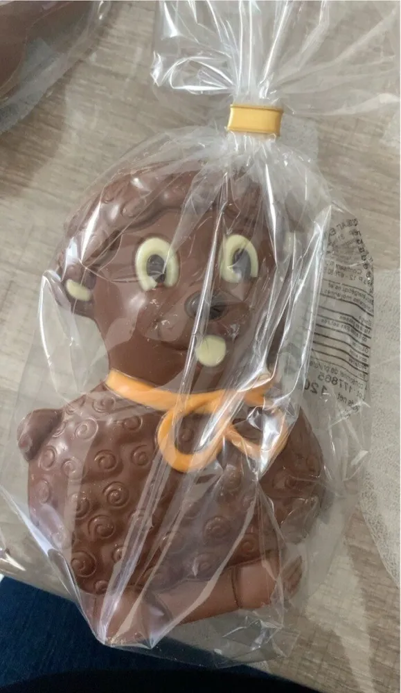 Chocolat au lait extra fin décoré