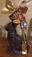 Moulage Poule/Cloche/Lapin au chocolat noir 70 % de cacao