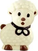 Moulage "Mouton Frisette" en chocolat blanc ROHAN