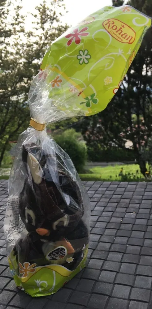 Chocolat noir de pâques