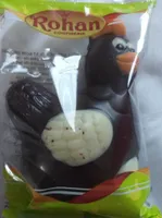 Moulage chocolat noir décoré poule