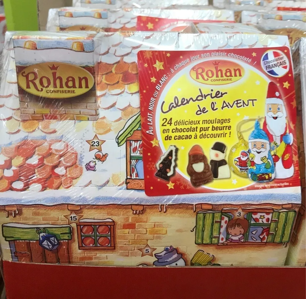 Chocolat calendrier de l'avent