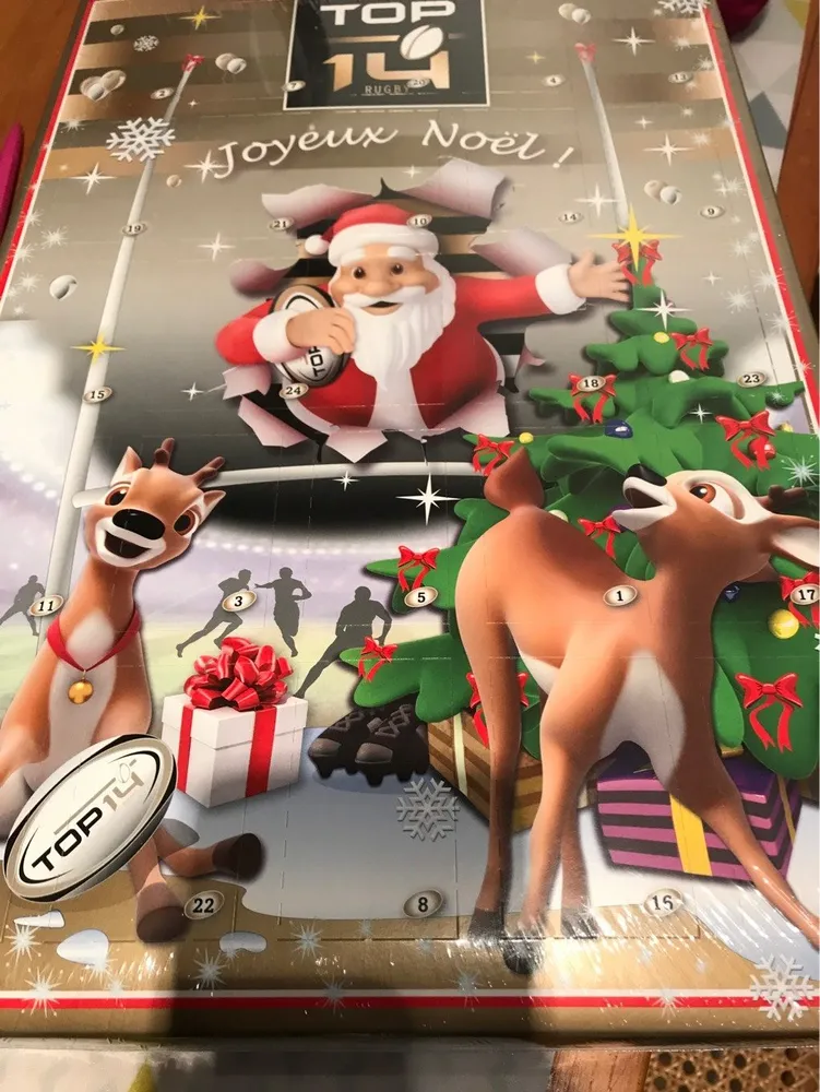 Calendrier de l’Avent Top 14