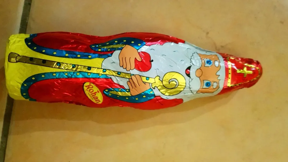 Saint nicolas en chocolat