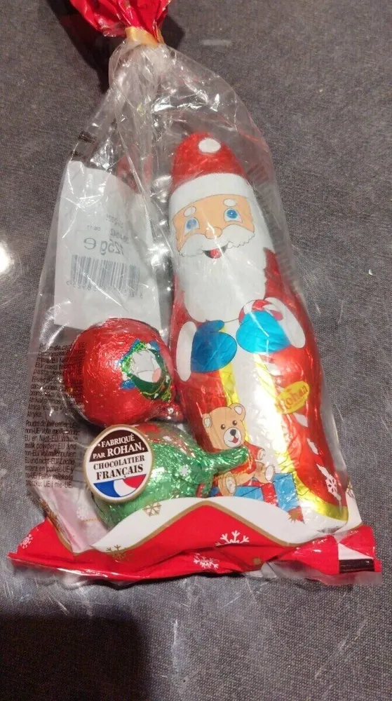 Moulage de chocolat au lait