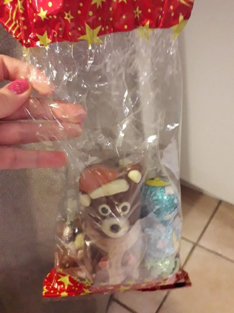 Moulages de chocolat au lait extra-fin