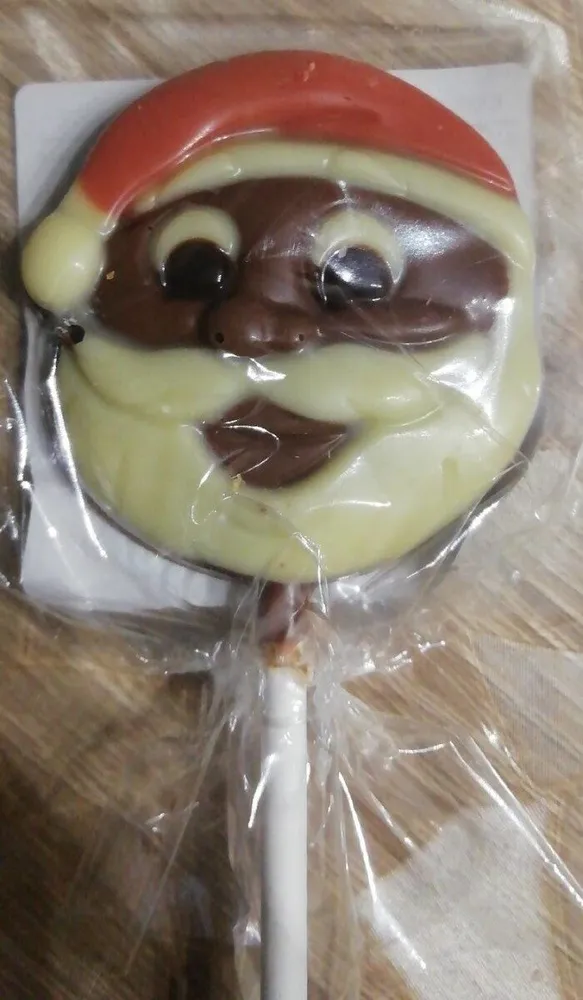 Sucette en chocolat