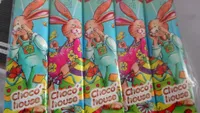 Sucette de chocolat au lait
