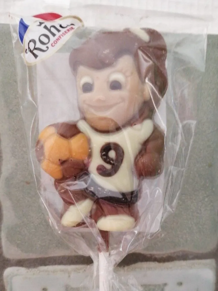 Sucette de chocolat
