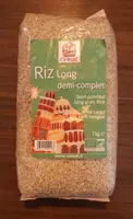 Riz long demi complet