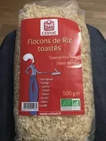 Flocons de riz toastés