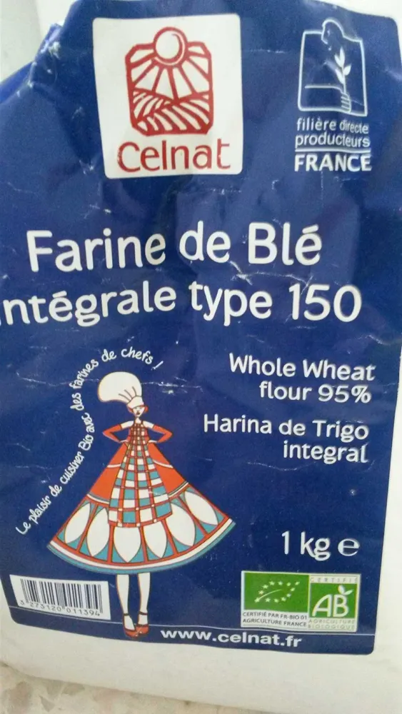 Farine de Blé intégrale type 150