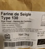 Farine de seigle T130