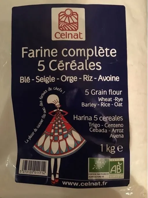 Farine Complète 5 Céréales