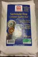 Semoule fine complète de blé dur