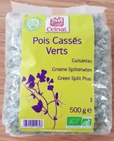 500G Pois Casses Verts