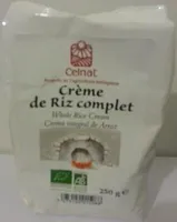 Crème de riz complet