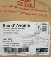 3KG Son Avoine bio