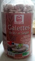 Galettes de riz et seigle
