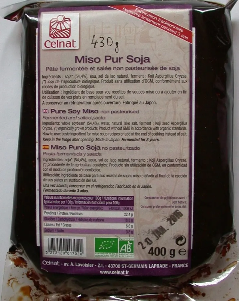 Miso pur soja