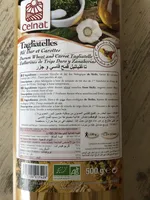 Tagliatelles blé dur et carottes