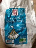 Farine de lentilles vertes