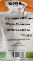 Couscous blanc HAPPY BIO