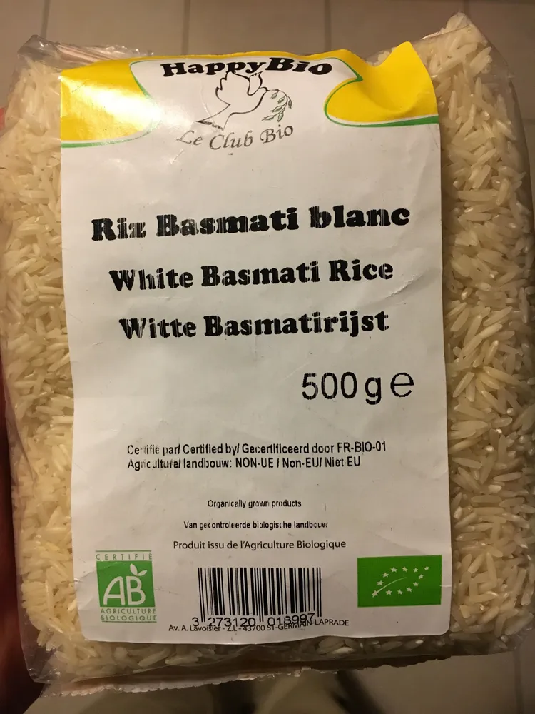 Riz Basmati blanc