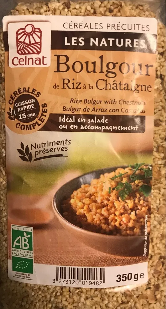 Boulgour de riz à la châtaigne