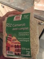 Riz Long Carnaroli Demi Complet
