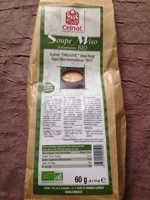 Soupe miso instantanée bio