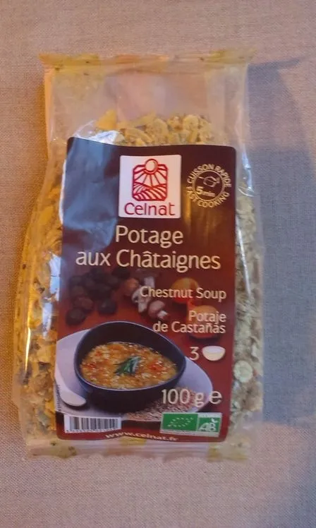 Potage aux Châtaignes Bio