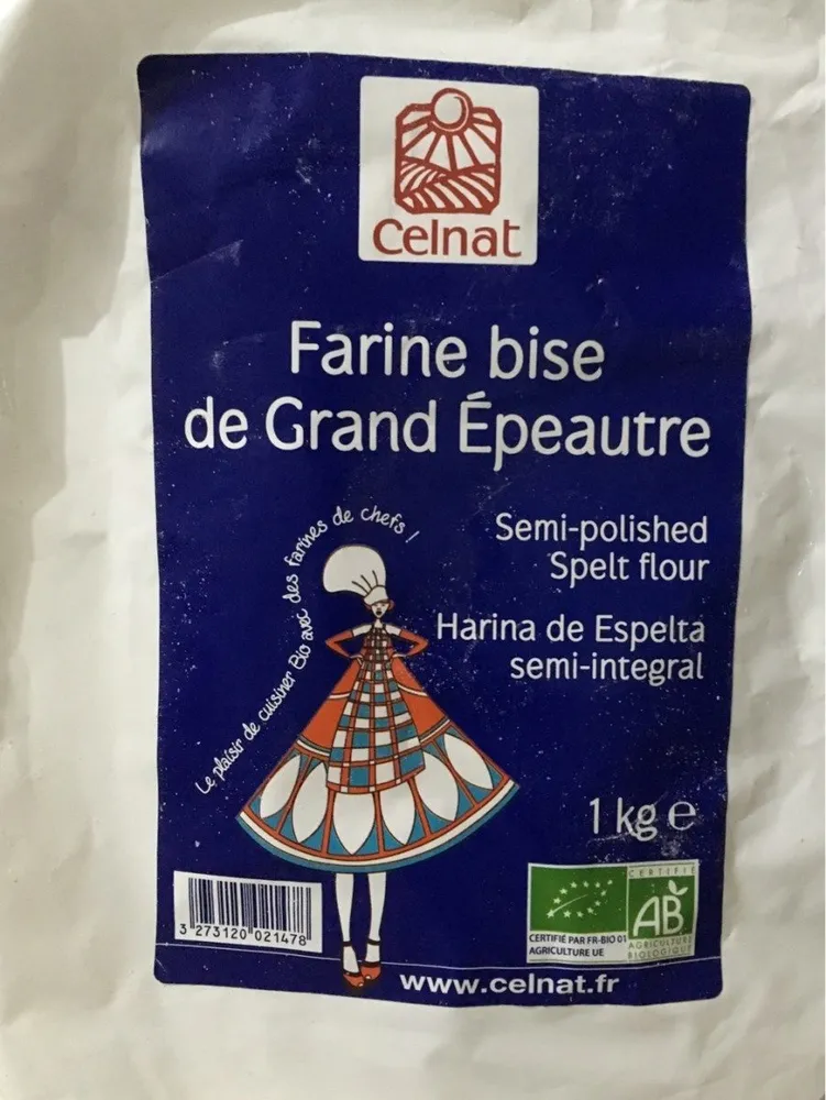 Farine bise de grand épeautre