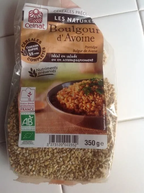 , Boulgour d’avoine