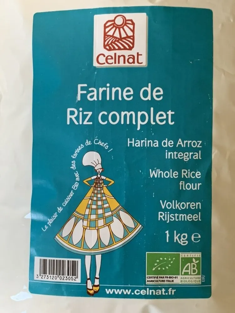 Farine de riz complet