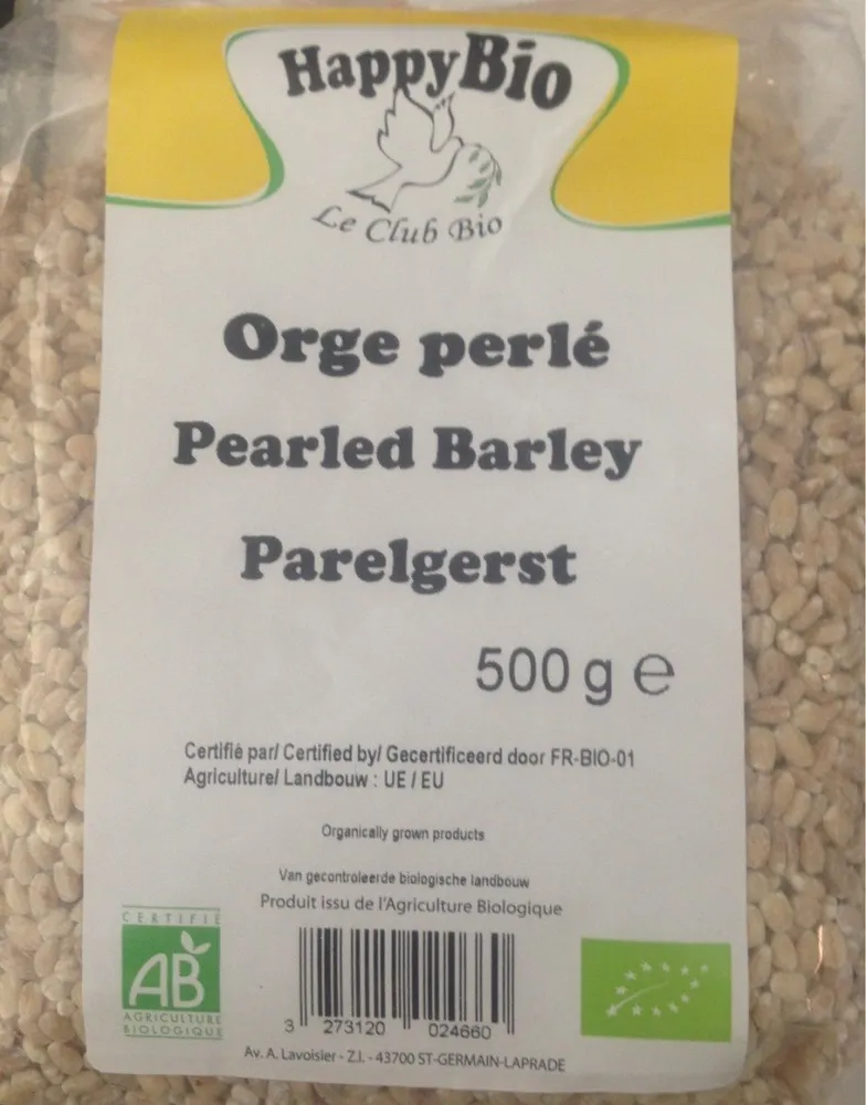 Orge perlé