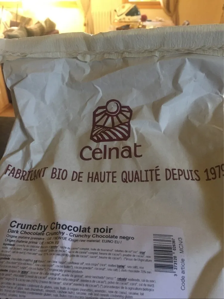 Crunchy chocolat noir