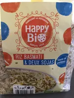 Riz basmati & deux sojas