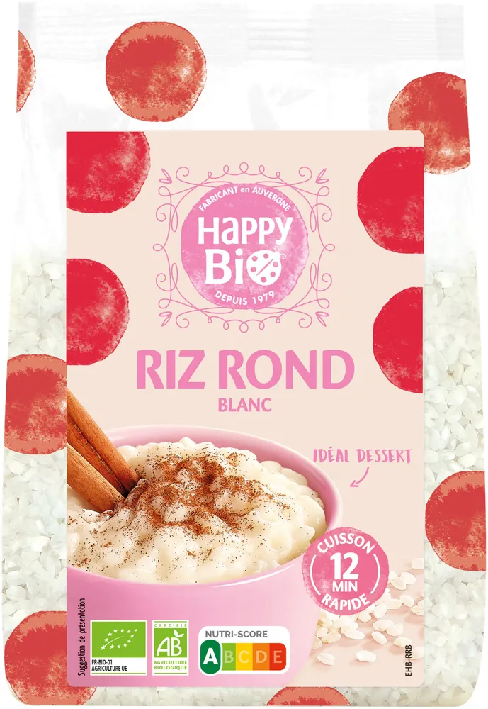 Riz rond blanc
