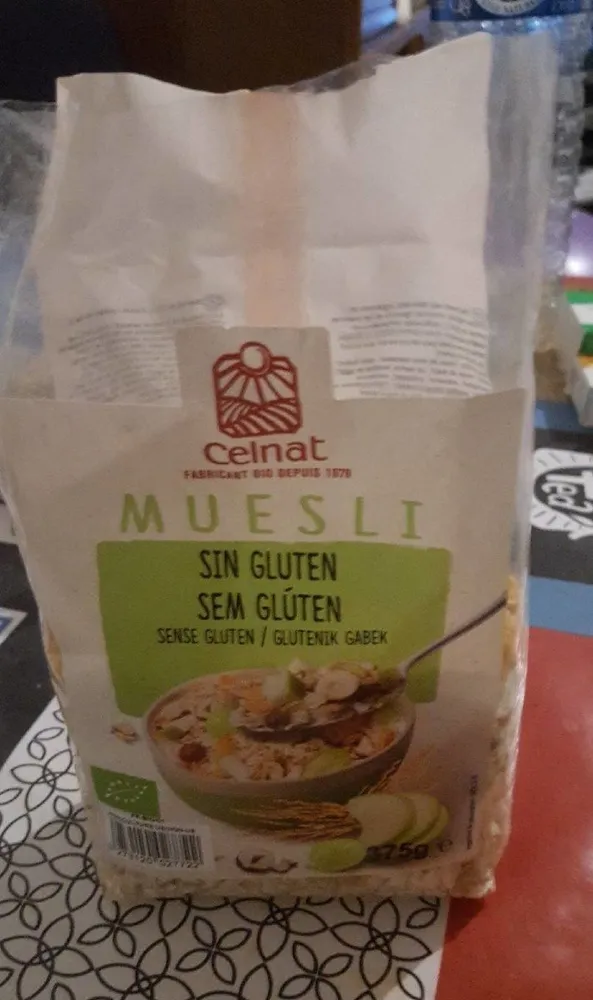Muesli sin gluten