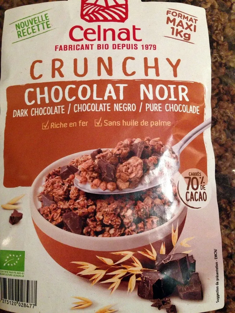 Crunchy chocolat noir