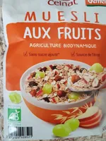 Muesli aux fruits