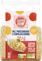 Mélange Blé-Pois chiches-Lentilles