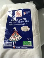 Farine de ble meule de pierre semi complete type 110