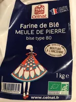 Farine de ble meule de pierre bise type 80