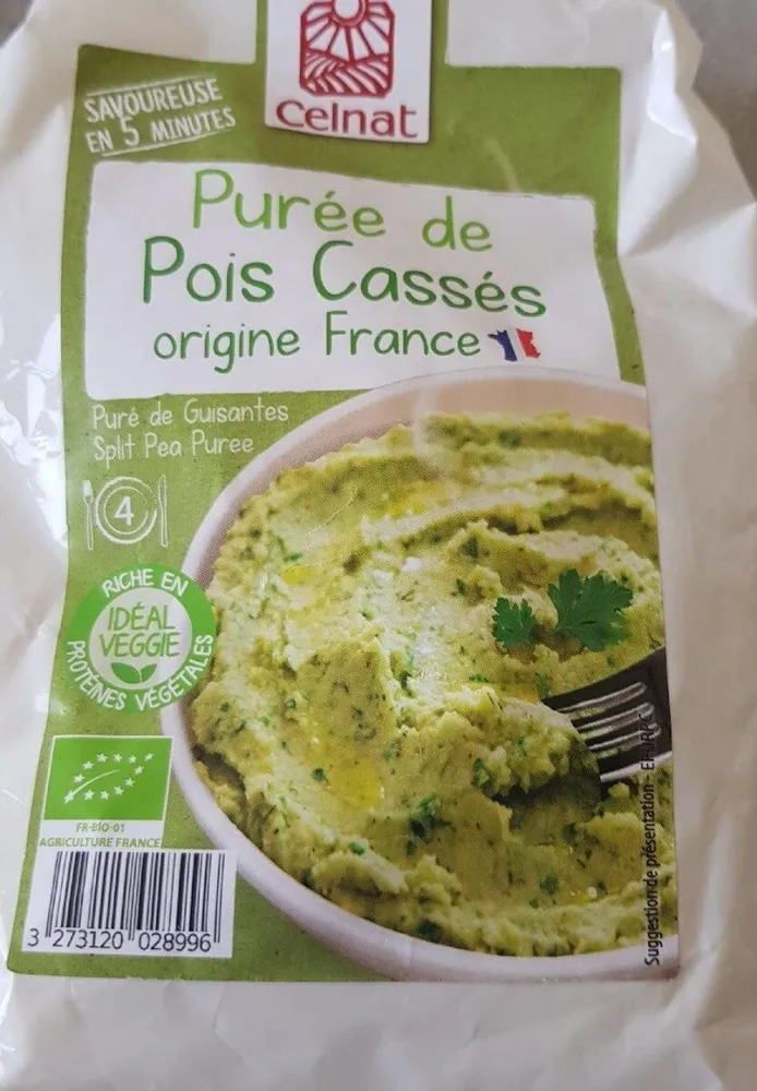 Purée de pois cassés