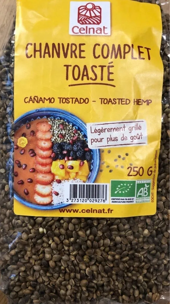 Chanvre complet toasté